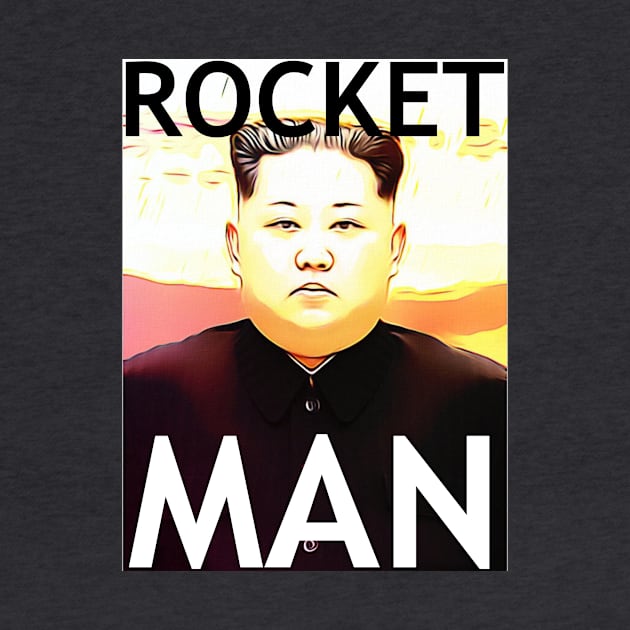 Rocket Man by My Geeky Tees - T-Shirt Designs